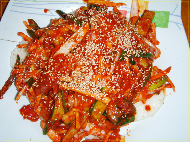 충남 오천항 겡게미무침..